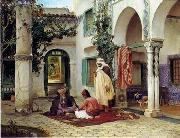 Arab or Arabic people and life. Orientalism oil paintings 91 unknow artist